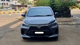 Km9rb toyota agya g cvt matic 2024 abu tangan pertama dari baru