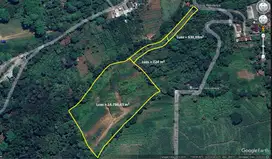 Tanah Luas 1,4 Ha Dekat Wisata Dan Kampus di Tlekung Batu View Gunung