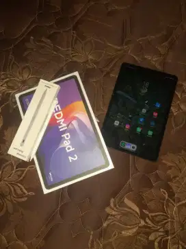 Xiaomi Redmi Pad 2 4/128gb Graphite Grey Mulus Like New + bonus