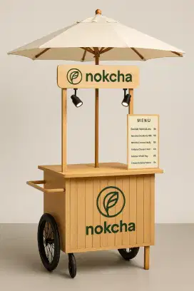 Karyawan Booth minuman kekinian