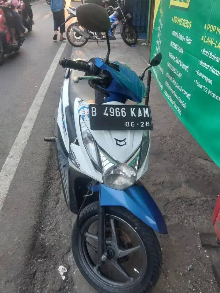 Honda beat 2016 ss lengkap pajak hidup