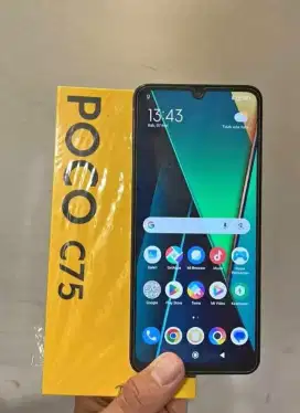 Poco C75 NFC ram 8+8/256 fulset mulus