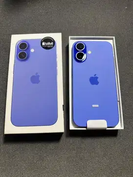 Iphone 16 basic 128 gb ultramarine resmi NEW