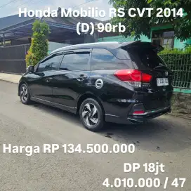 Antik KM 93rb.. Honda Mobilio RS CVT 2014 (D)