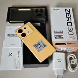 Infinix Zero 30 5G Versi  Ram 12GB/256GB Golden Hour Full Original
