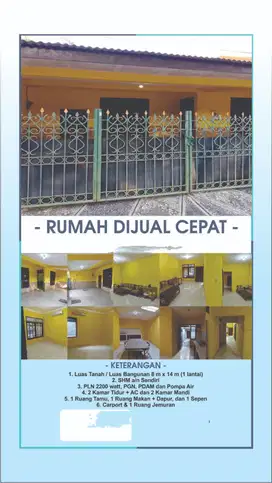 DIJUAL RUMAH PANDUGO PENJARINGAN SURABAYA TIMUR
