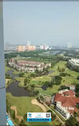 Apartemen The Mansion Kemayoran, Jakarta, view golf