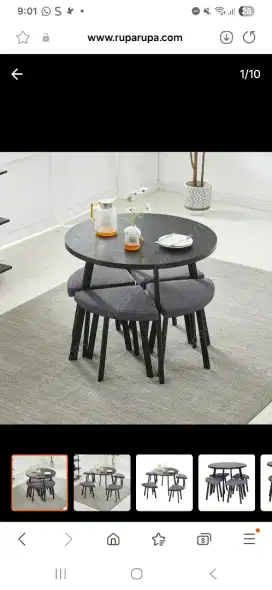 Meja makan minimalis