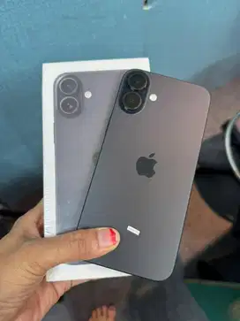 Iphone 16 plus 128gb black fulset ibox