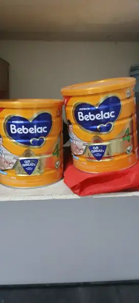 Susu bebelac 4 800 gr vanilla baru