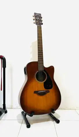 Gitar YAMAHA FGX800C Top Solid Original
