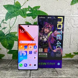 Infinix note 40 pro 5G ram 16/256 GB mulus
