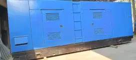 Genset 1500 kva silent Hm rendah siap kerja