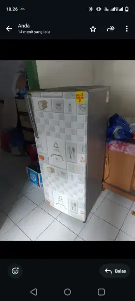 Dijual kulkas Freezer utk es batu