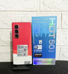 Infinix Hot 50 Pro+ 8/256 MULUS Fullset Garansi 16/10/2026