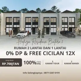 DIJUAL RUMAH 2 LT LOKASI STRATEGIS DI SERPONG, 5 MENIT KE TOL BSD CITY