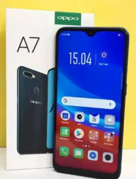 Hp Oppo a7 hijau