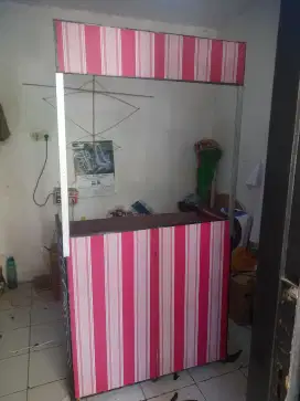 booth/meja usaha lipat siap antar