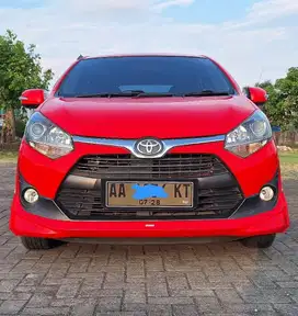 AGYA MATIK 2018 MERAH METALIK KM 40RBAN LOKASI SOLO SURAKARTA
