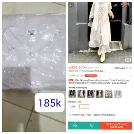 Tunik Bordir Merek Hiza