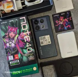 Infinix Note 40 Pro Plus 5G 12/256 Fullset Like New
