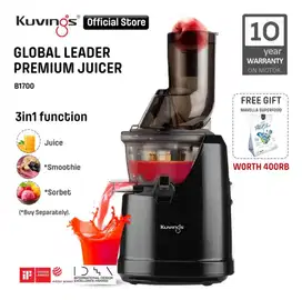 Kuvings Whole Slow Juicer B1700 Phantom Black