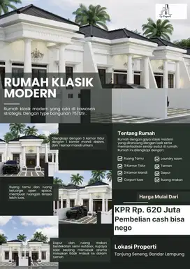 RUMAH CLUSTER MEWAH DI TANJUNG SENANG