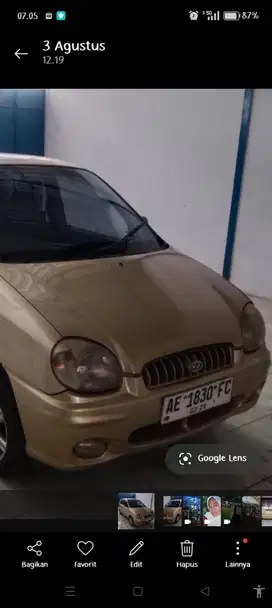 Kia Visto 2001 Bensin