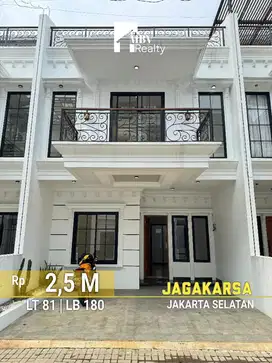 Di Jual Rumah Baru & Bagus 3 Lantai Di Jagakarsa Jaksel