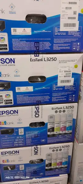 Epson L3250 Print scan copy wifi new garansi resmi