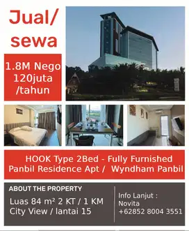 1 Unit HOOK Type 2Bedroom - Panbil Residence Apartment/ Wyndham Panbil