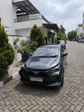 Toyota Agya Matic 2023 Kilometer 15xxx Dijual
