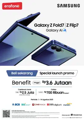 SAMSUNG GALAXY ZFOLD7 & ZFLIP7
