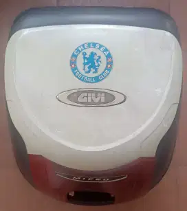 FS BOX GIVI MICRO Original Komplit dan msh bagus putih hitam