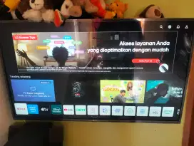 Smart tv merk LG 43 inch mulus