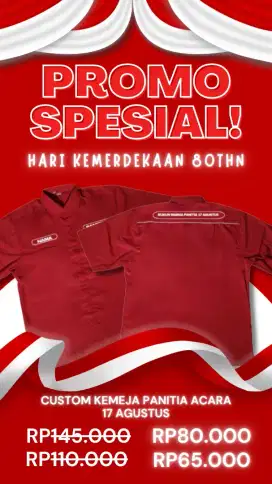 KEMEJA PDH BORDIR CUSTOM