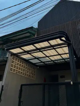 pemasangan kanopi buat kantor rumah dll