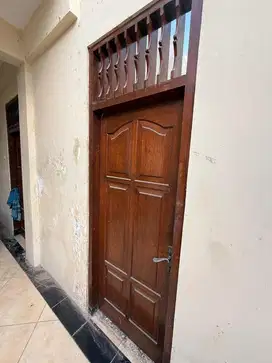 Pintu jati 8 jendela jati 5  alumunium 1