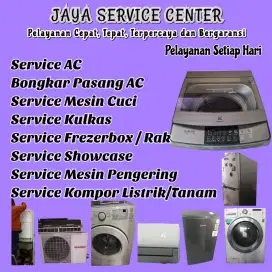 Service AC Bongkar Pasang AC Servis Mesin Cuci Kulkas Frezer Asemrowo