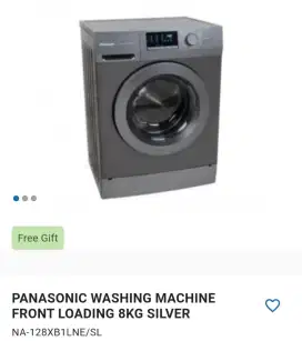 Promo mesin cuci front loading panasonic