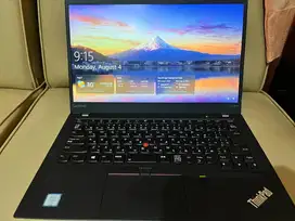 Laptop Lenovo X1 Carbon Mulus & Tipis, bisa fingerprint
