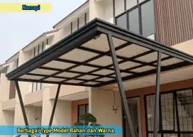 Kanopi Warung Ruko Carport Halaman Toko Bengkel Model Terbaru