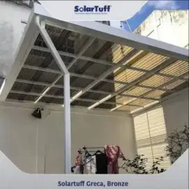 Canopi solarflat mdel terbaru lebih awet dan tahan lama