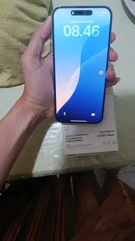 iPhone 15 plus 128GB sky blue. 11.000.000 Pemakaian 2 bulan!
