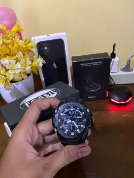 Jual Jam tangan Skemei Sport Original & Earphone Lenovo X ThinkPlus