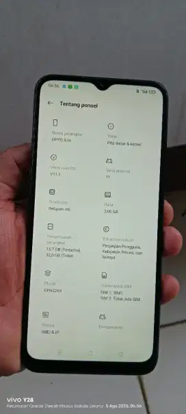 Opo. A16. Lcet2 pmkyan ja. 3/32