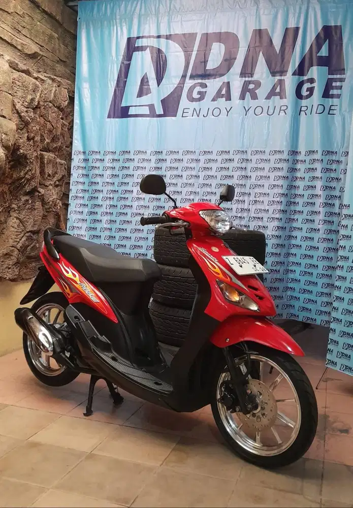 Yamaha Mio Sporty 5 TL Non foot step Merah