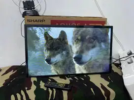 Tv sharp aquos 24 inc masih analog