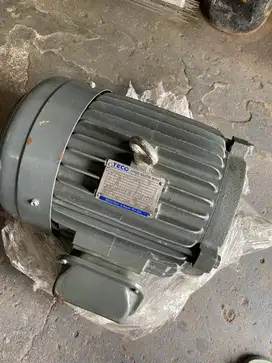 teco 7.5hp 5.5kw 3phase 4pole dinamo elektro motor penggerak rpm 1500
