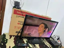 TV sharp 24 inc analog